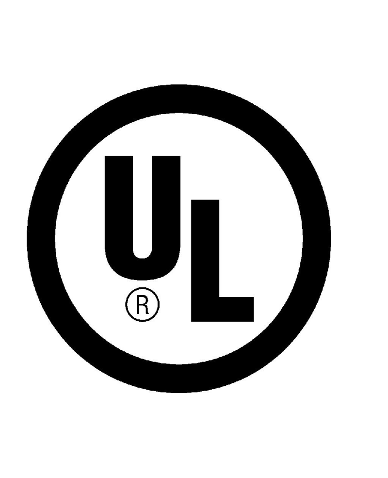 部分产品符合美国UL标准